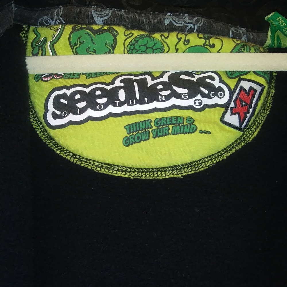 Seedless hoodie I love this one